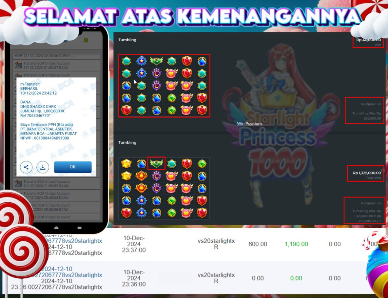 STOP RUNGKAD BRO!!! Tergacor Hanya Di GASBRO138 Kemenangan Resmi Modal Rp. 300.000 Withdraw Rp. 1.000.000