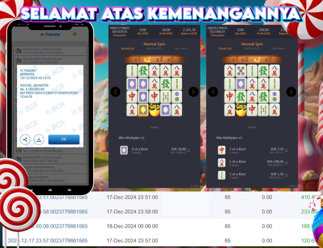 STOP RUNGKAD BRO!!! Tergacor Hanya Di GASBRO138 Kemenangan Resmi Modal Rp.50.000 Withdraw Rp.1.150.000