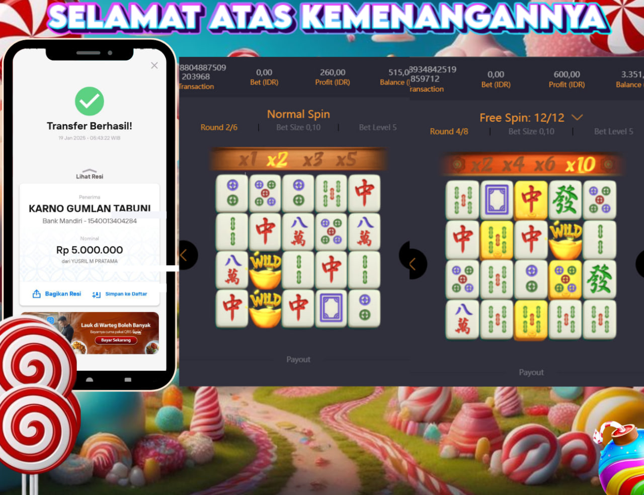 STOP RUNGKAD BRO!!! Tergacor Hanya Di GASBRO138 Kemenangan Resmi Modal Rp. 1.000.000 Withdraw Rp. 5.000.000