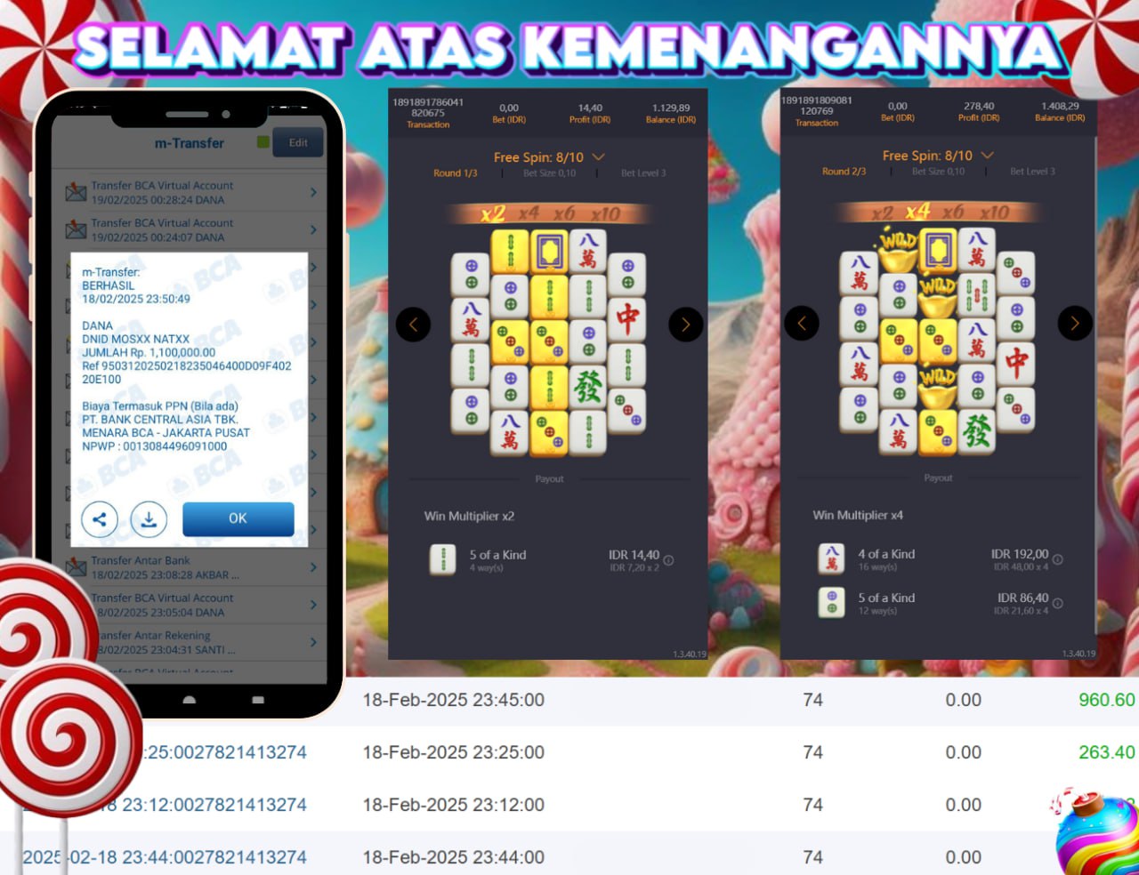 STOP RUNGKAD BRO!!! Tergacor Hanya Di GASBRO138 Kemenangan Resmi Modal Rp. 99.000 Withdraw Rp. 1.100.000
